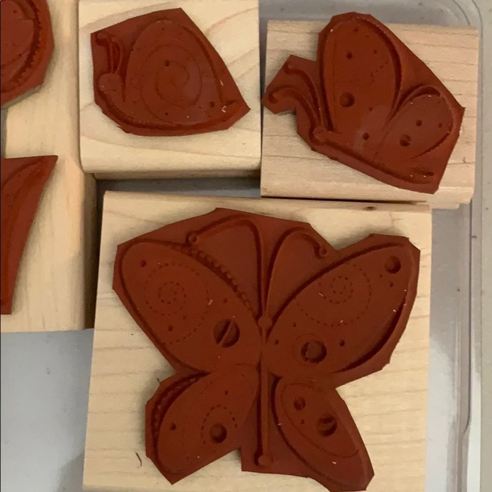 🎭 3/$25 - Stampin Up! Garden Whimsy set